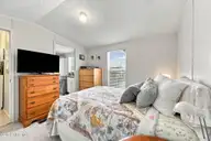 1530 Salter Path Road 15, Indian Beach, NC 28512 — 2-bedroom waterfront manufactured home in Tradewinds, Indian Beach, NC, photo 17 of 32: Bedroom