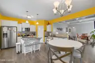 587 Meadowbrook Lane NW, Calabash, NC 28467 — 3-bedroom home in Meadowlands, Calabash, NC, photo 6 of 43: Kitchen Opens to Living