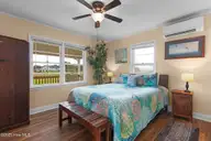 221 Bayview Drive, Harkers Island, NC 28531 — 2-bedroom waterfront home in Earl Davis, Harkers Island, NC, photo 20 of 53: Bedroom 1