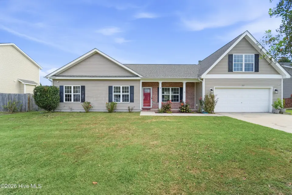 207 Bonanza Drive, Richlands, NC 28574 — 3-bedroom home in Cow Horn Village, Richlands, NC, photo 1 of 53