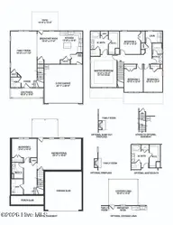 135 White Bark Avenue Lot 15, Rocky Mount, NC 27804 — 4-bedroom home in Longneedle, Rocky Mount, NC, photo 23 of 23: 2131 Floor Plan 4 BR:2BA Home