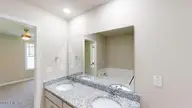 109 Red Maple Place, Goldsboro, NC 27530 — 3-bedroom home in Grand Oaks, Goldsboro, NC, photo 5 of 29: Master Bath