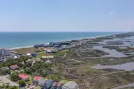 316 Bay Circle, North Topsail Beach, NC 28460 — 3-bedroom waterfront townhome in Bay View, North Topsail Beach, NC, photo 12 of 44: 316BayDrone-13