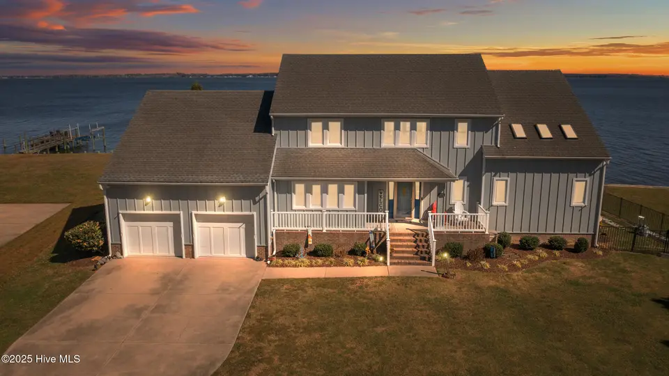 508 Small Drive, Elizabeth City, NC 27909 — 3-bedroom waterfront home in Newbegun Land, Elizabeth City, NC, photo 1 of 74: 1_dji_0241aa