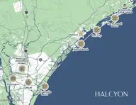 115 Halcyon Drive, Hampstead, NC 28443 — 4-bedroom waterfront home in Halcyon, Hampstead, NC, photo 7 of 8: Halcyon-area-map-expanded