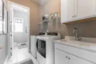 243 Dona Drive, Carthage, NC 28327 — 3-bedroom home in Tyson's Trail Estates, Carthage, NC, photo 24 of 32: 07 HHHunt Homes Retreat Laundry Room