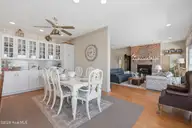 5 Osprey Circle, North Topsail Beach, NC 28460 — 3-bedroom waterfront home in Crystal Shores, North Topsail Beach, NC, photo 18 of 79: 17_dining living room
