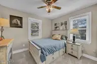 132 Egret Point Road, Wilmington, NC 28409 — 3-bedroom home in Egret Point, Wilmington, NC, photo 20 of 43: Bedroom 2