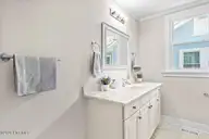809 School Street, Rocky Mount, NC 27801 — 3-bedroom home in Edgemont Park, Rocky Mount, NC, photo 13 of 24: Hallway Bathroom