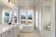115 S Middleton Drive NW, Calabash, NC 28467 — 4-bedroom waterfront home in Brunswick Plantation, Calabash, NC, photo 20 of 38: Primary Bathroom