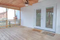 419 Kenwood Drive, Jacksonville, NC 28540 — 3-bedroom home in Kenwood Homes, Jacksonville, NC, photo 20 of 23: screened porch