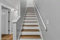103 Lincoln Place Circle, Leland, NC 28451 — 3-bedroom townhome in Lincoln Place Townhomes, Leland, NC, photo 23 of 41: Stairs to Second Floor