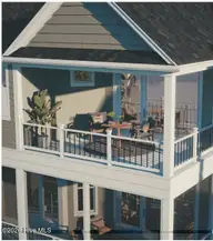 3101 St James Drive SE, Southport, NC 28461 — 4-bedroom townhome in St James, Southport, NC, photo 4 of 9: Porch View