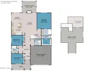 108 Pine View Boulevard, Beaufort, NC 28516 — 3-bedroom home in Beau Coast West, Beaufort, NC, photo 2 of 6: 108 Pine View Floor Plan