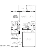 4087 Balboa Avenue 26, Leland, NC 28451 — 3-bedroom home in Pinewood, Leland, NC, photo 2 of 30: Floor Plan