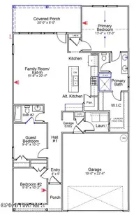 478 Galloping Foal Way SE, Bolivia, NC 28422 — 3-bedroom home in River Tide Farms, Bolivia, NC, photo 2 of 23: RTF 38-Ford B Floorplan