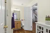 409 Neuchatel Road, New Bern, NC 28562 — 3-bedroom home in Taberna, New Bern, NC, photo 18 of 40: Main Bathroom