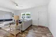 435 Pine Hill Road, West End, NC 27376 — 3-bedroom manufactured home, West End, NC, photo 4 of 28: 435 living-room