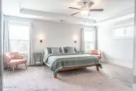 357 Wheatfield Way, Whispering Pines, NC 28327 — 5-bedroom home in Summerfield at Arrowstone, Whispering Pines, NC, photo 23 of 44: Primary Suite w/ Trey Ceilings