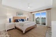 212 Old Causeway Road 107 & B13 Slip, Beaufort, NC 28516 — 3-bedroom waterfront condo in Morgan Creek Landing, Beaufort, NC, photo 16 of 49: Primary suite with water views