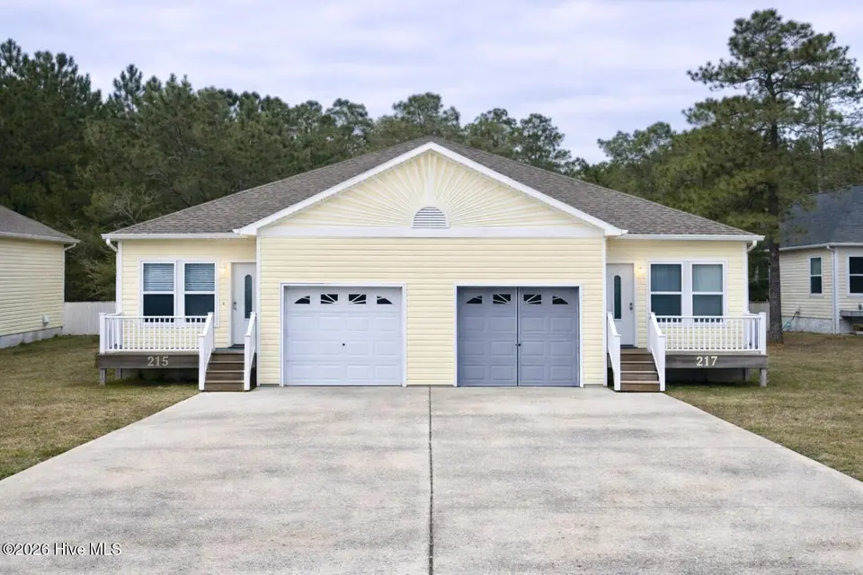 215/217 Lloyd Street, Holly Ridge, NC 28445 — 6-bedroom home in Sholar Estates, Holly Ridge, NC, photo 1 of 46: front pic 2