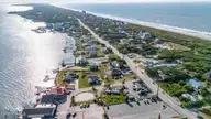 124 Headen Lane, Salter Path, NC 28512 — 3-bedroom waterfront home in Salter Path, Salter Path, NC, photo 23 of 24: Chill Photo Aerials (24 of 33)