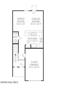618 Sandy Hollow Drive, Jacksonville, NC 28540 — 2-bedroom townhome in Sandy Hollow, Jacksonville, NC, photo 21 of 22: Crane 1st