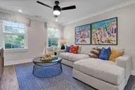 591 Heart Pine Avenue, Wilmington, NC 28411 — 4-bedroom home in Indigo at Abbey Preserve, Wilmington, NC, photo 23 of 31: Loft - Nantanaha - Cottages at Bradley C