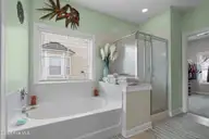 1013 Meadowlands Trail NW, Calabash, NC 28467 — 4-bedroom home in Meadowlands, Calabash, NC, photo 20 of 41: Ensuite Bathroom