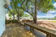 142 Lagoon Lane, Pine Knoll Shores, NC 28512 — 3-bedroom waterfront condo in Mcginnis Point, Pine Knoll Shores, NC, photo 1 of 41: Sound Views From Condo