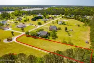 104 41 Anchorage Drive, Havelock, NC 28532 — lot in Moorings, Havelock, NC, photo 13 of 15: Aerial Side View