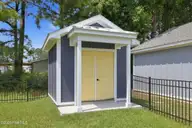 165 Long Pond Loop, Swansboro, NC 28584 — 2-bedroom waterfront condo in Cabins at Old Horse, Swansboro, NC, photo 18 of 25: Shed