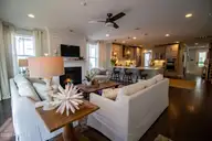 9095 Devaun Park Boulevard SW, Calabash, NC 28467 — 3-bedroom home in Devaun Park, Calabash, NC, photo 21 of 52: Living/Kitchen