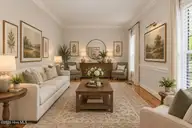 105 Green Bank Court, Rocky Mount, NC 27804 — 3-bedroom home in Charleston Place, Rocky Mount, NC, photo 5 of 44: Virtually Staged Living Room