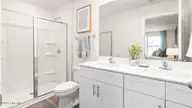 215 Maddox Drive, Aberdeen, NC 28315 — 3-bedroom townhome in Martin Farms, Aberdeen, NC, photo 16 of 23: Bathroom
