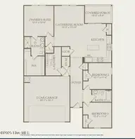 204 Ocean Pointe Boulevard SE 5401, Bolivia, NC 28422 — 3-bedroom home in Ocean Pointe, Bolivia, NC, photo 12 of 13: Dunlin Floorplan