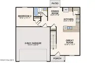 519 Hewett Landing Drive SW, Supply, NC 28462 — 4-bedroom home, Supply, NC, photo 3 of 4: DUPONT 1ST FLOOR 4 BEDROOM
