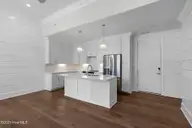 805 Mulberry Street Unit 104, Beaufort, NC 28516 — 2-bedroom condo in 805 Mulberry, Beaufort, NC, photo 18 of 24: Kitchen with Island