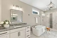 24 Kilbride Drive, Pinehurst, NC 28374 — 4-bedroom home in Pinewild CC, Pinehurst, NC, photo 15 of 45: who needs a spa!