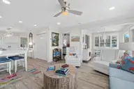 7803 Ocean Drive East, Emerald Isle, NC 28594 — 4-bedroom waterfront townhome, Emerald Isle, NC, photo 19 of 62: 7803_E_Ocean_Drive_#E_017_Living_Room