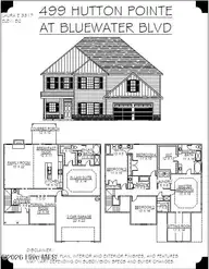 1003 Mahi Manor, New Bern, NC 28562 — 5-bedroom home in Bluewater Rise, New Bern, NC, photo 3 of 12: Floor Plan