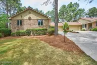 111 Sherwood Road, Seven Lakes, NC 27376 — 3-bedroom townhome in Seven Lakes South, Seven Lakes, NC, photo 21 of 50: Nice Landscaping
