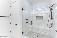 275 Hollycrest Drive, Pinehurst, NC 28374 — 5-bedroom home in Hollycrest, Pinehurst, NC, photo 22 of 46: Spacious walk in tile shower