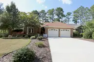 160 Hunter Trail, Southern Pines, NC 28387 — 3-bedroom home in Longleaf CC, Southern Pines, NC, photo 1 of 46: front 160 Hunter