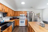 143 Sutton Drive, Elizabeth City, NC 27909 — 3-bedroom home in Carolina Village, Elizabeth City, NC, photo 6 of 18: 143 Sutton Drive Kitchen 3