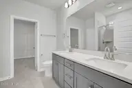 6812 Fellowship Drive, Leland, NC 28451 — 4-bedroom home in Grand Park, Leland, NC, photo 21 of 47: Primary Bathroom