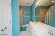 1700 Salter Path Road K-102, Indian Beach, NC 28512 — 2-bedroom waterfront condo in The Ocean Club, Indian Beach, NC, photo 18 of 45: Master Bath