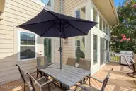 150 Cochrane Castle Circle, Pinehurst, NC 28374 — 3-bedroom townhome in National, Pinehurst, NC, photo 20 of 52: Al Fresco Dining at its Finest
