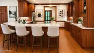 722 Wellington Lane, Tarboro, NC 27886 — 3-bedroom home in Summerfield, Tarboro, NC, photo 17 of 79: Kitchen counter bar