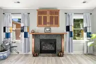 108 Portside Lane, New Bern, NC 28562 — 3-bedroom waterfront home in River Bend, New Bern, NC, photo 10 of 32: gas logs